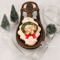 Swinging on a Wreath Cookie Art Course
